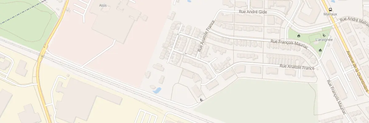Plan du 71 Rue Anatole France à Trélazé
