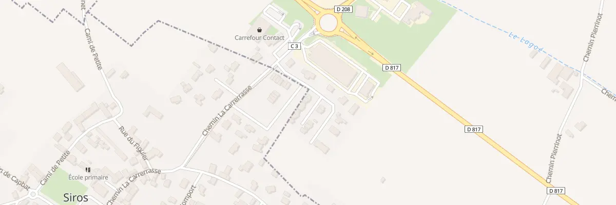 Plan du 4 Rue Joseph Peyre à Poey-de-Lescar