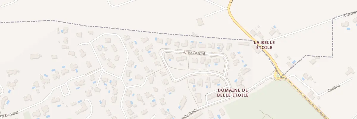 Plan du 29 Lot Domaine de Belle Etoile à Bouliac
