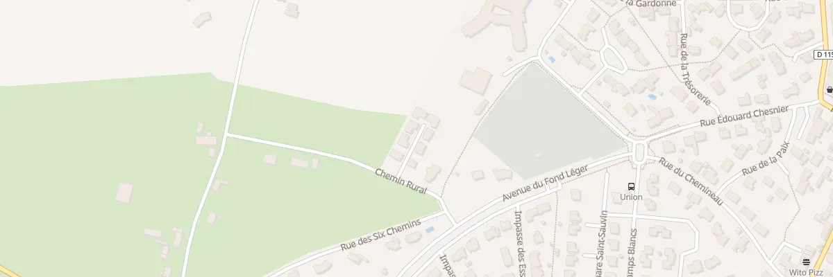 Plan du 2 Sq des Sapins à Verrières-en-Anjou