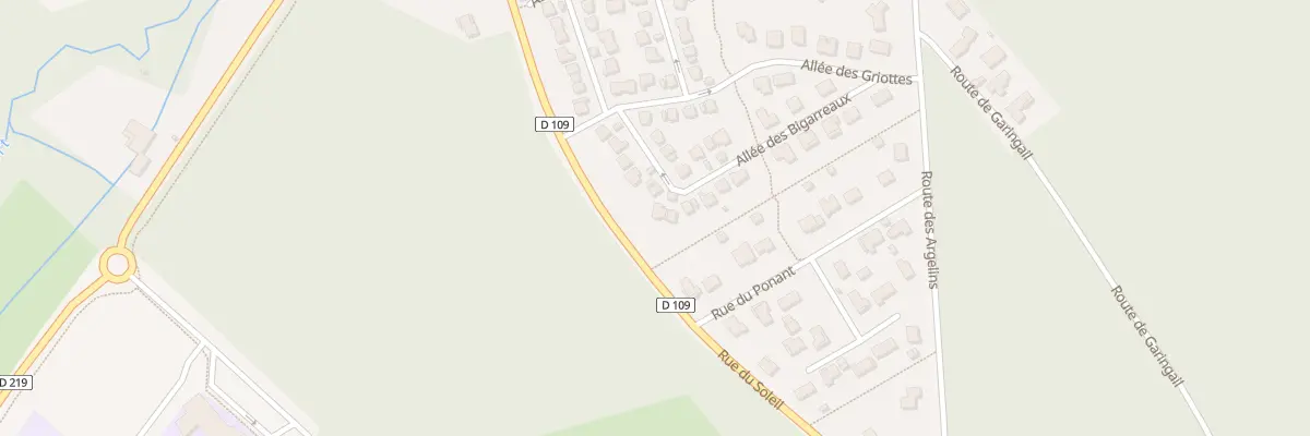 Plan du 21 All des Bigarreaux à Saint-Selve