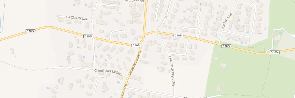 Plan du 53 Rte de Latresne à Carignan-de-Bordeaux