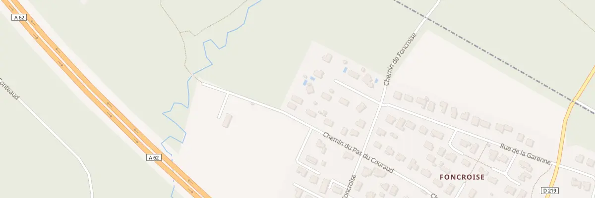 Plan du 29 Che du Pas du Couraud à Saint-Selve