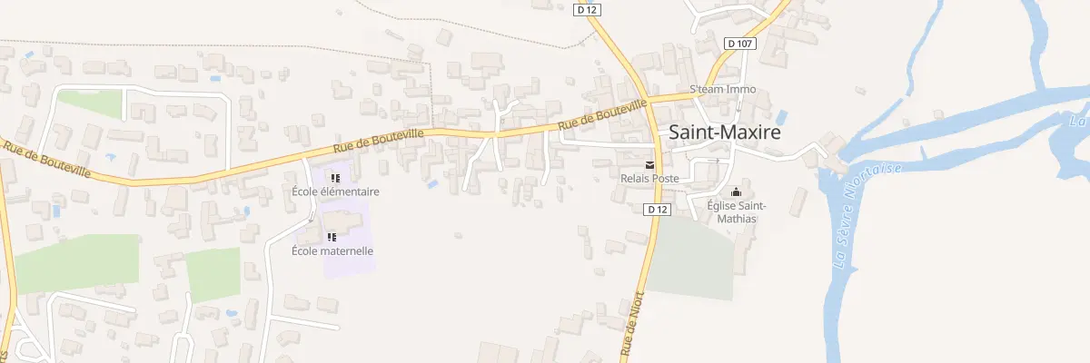 Plan du 1 Pl du Maréchal à Saint-Maxire