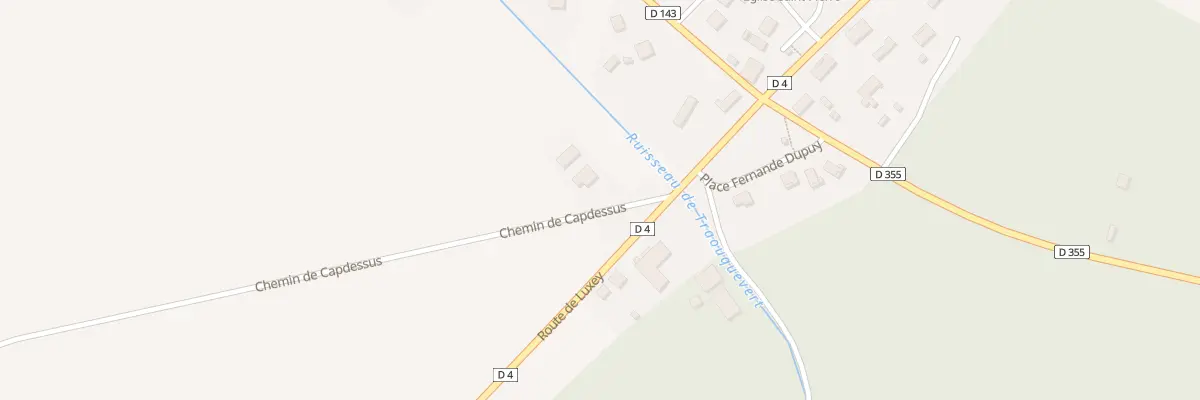 Plan du 34 Che de Capdessus à Callen