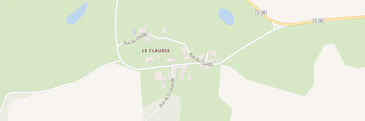 Plan du 4 Rue du Claudis à Fenioux