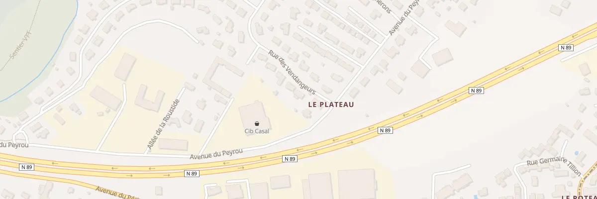Plan du 3 All des Vendangeurs à Artigues-près-Bordeaux