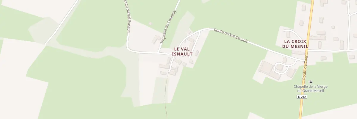 Plan du 1 Imp de la Croix Verte à Montillières-sur-Orne