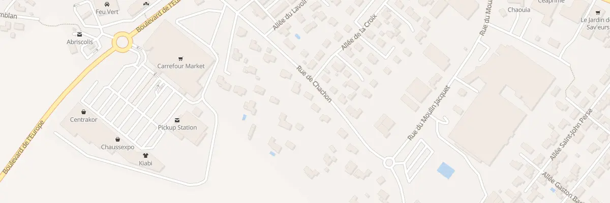 Plan du 76 Rue de Chachon à Bressuire
