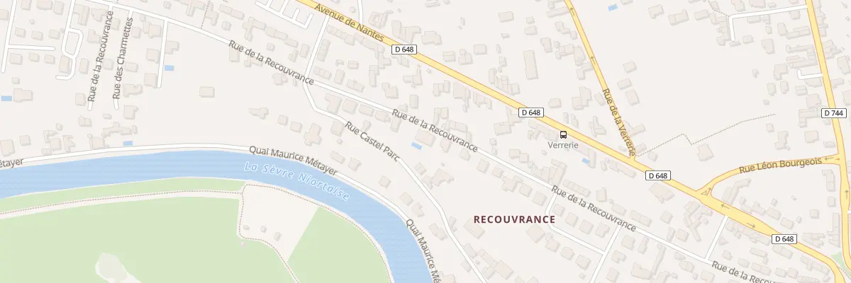 Plan du 57 Rue de la Recouvrance à Niort