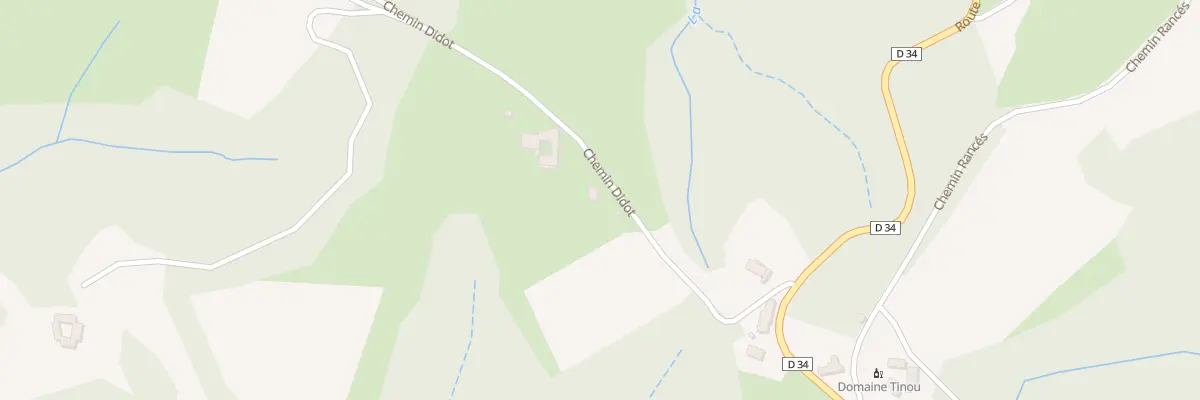 Plan du 215 Che Didot à Lasseube
