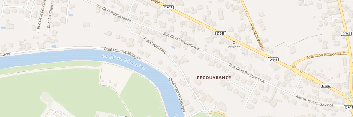 Plan du 21 Rue Castel Parc à Niort