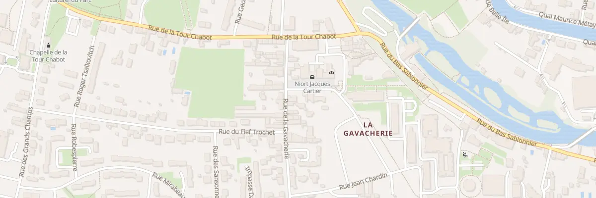 Plan du 49 Rue de la Gavacherie à Niort