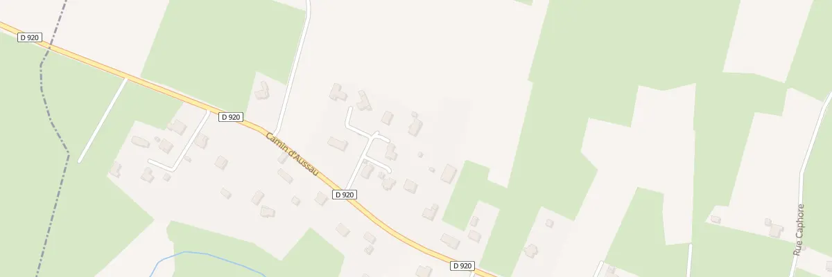 Plan du 28 Cami d’Aussau - Cd 920 à Buziet