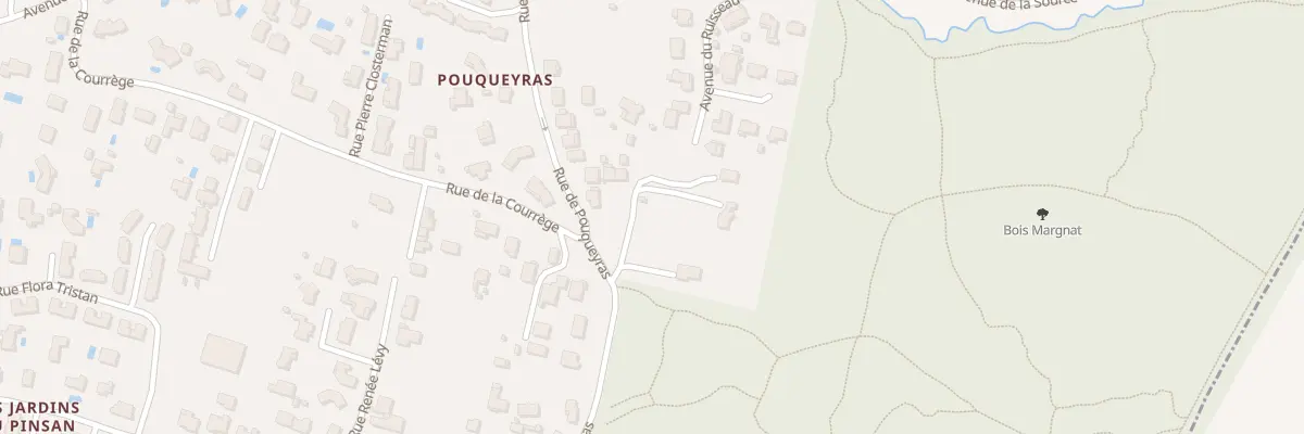 Plan du 25 Rue du Pouqueyras à Artigues-près-Bordeaux