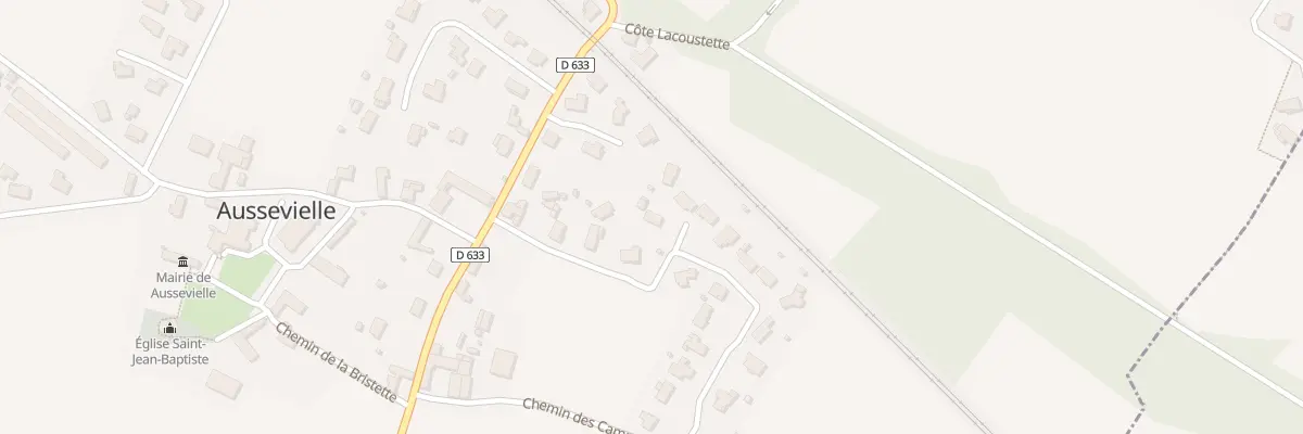 Plan du 11 Rue Dubrowski à Aussevielle
