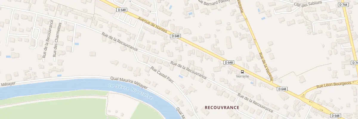 Plan du 64 Rue de la Recouvrance à Niort