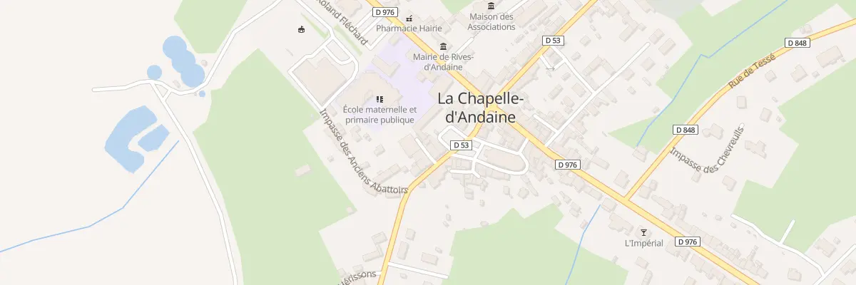 Plan du 7B Rue de la Gare Chap Andaine à Rives d’Andaine