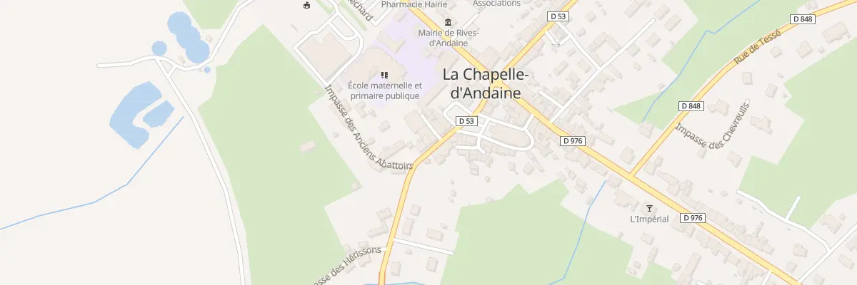 Plan du 9104 Rue de la Gare Chap Andaine à Rives d’Andaine