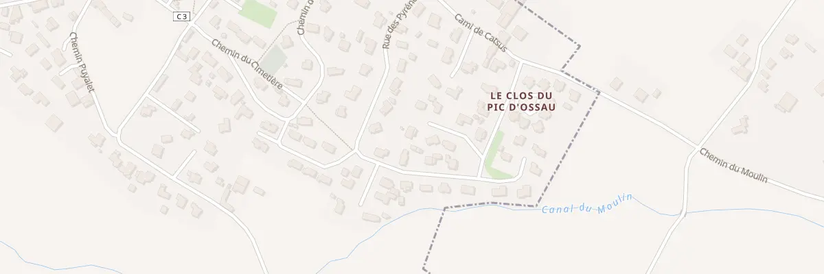 Plan du 5 Imp de Gavarnie à Siros