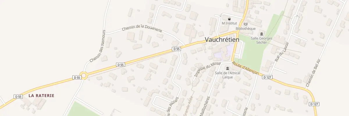 Plan du 2 All des Aliziers à Brissac Loire Aubance