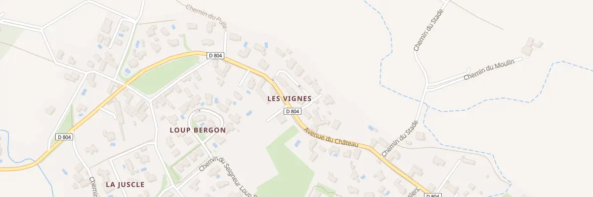 Plan du 3 Lot Vignes à Artiguelouve