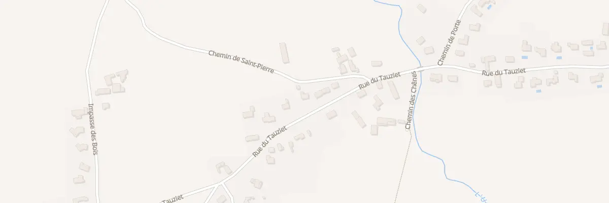 Plan du 26 Rue de Tauziet à Mazerolles