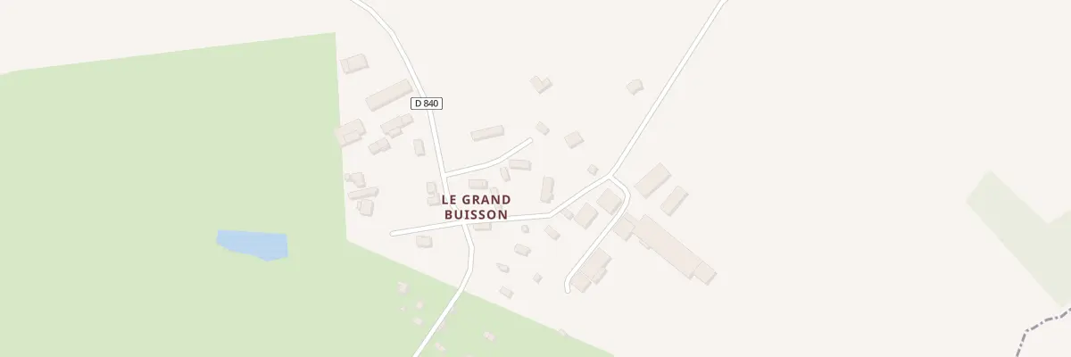 Plan du 16 Grand Buisson à Saires-la-Verrerie