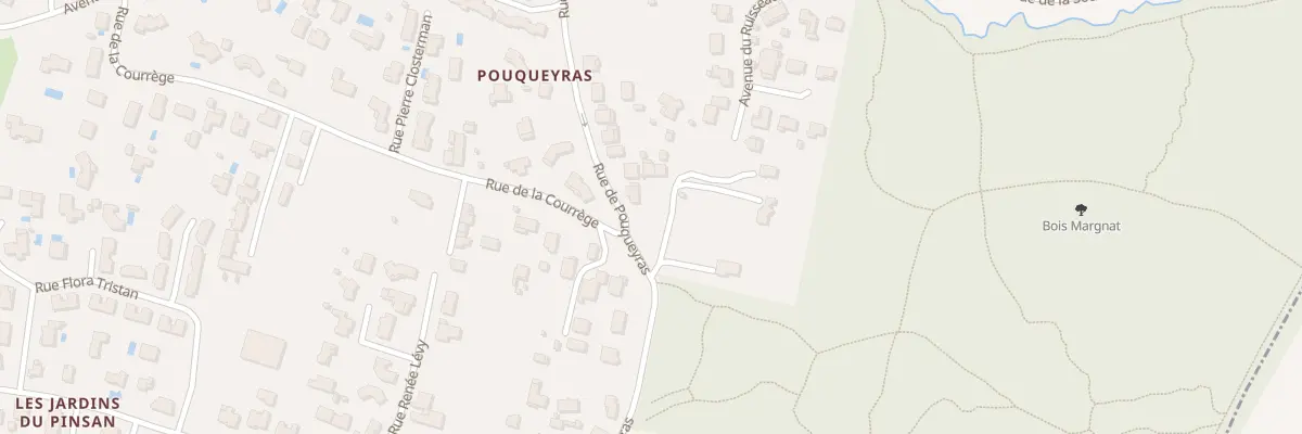 Plan du 23 Rue du Pouqueyras à Artigues-près-Bordeaux