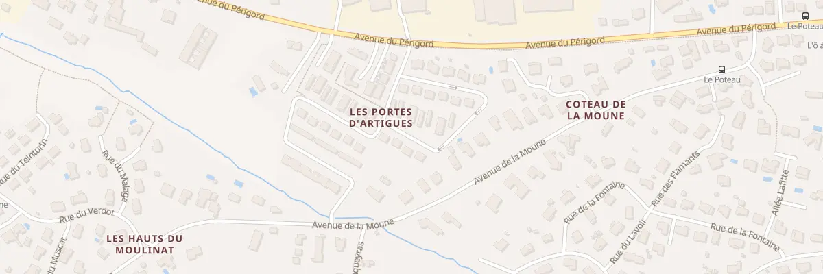 Plan du 45 Av du Périgord à Artigues-près-Bordeaux