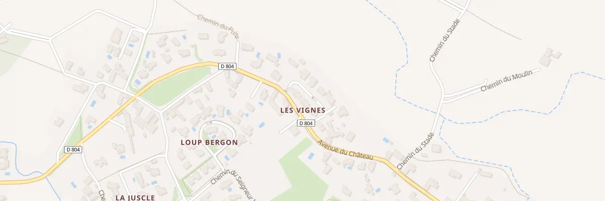 Plan du 7 Lot Vignes à Artiguelouve