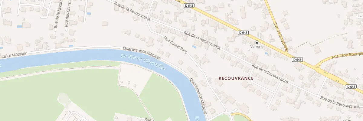 Plan du 130 Quai Maurice Métayer à Niort