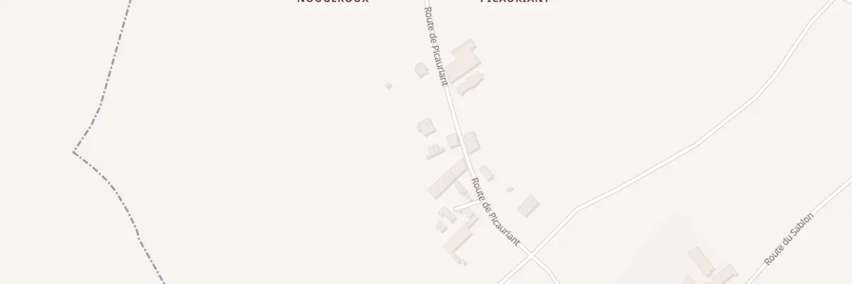 Plan du 19 Rte de Picauriant à Chadenac