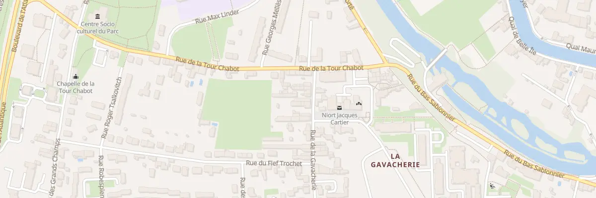 Plan du 56C Rue de la Gavacherie à Niort