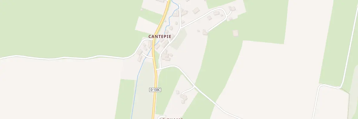 Plan du 16 Cantepie à Clécy