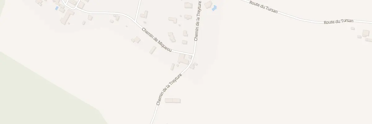 Plan du 330 Che de Miquéou à Montgaillard