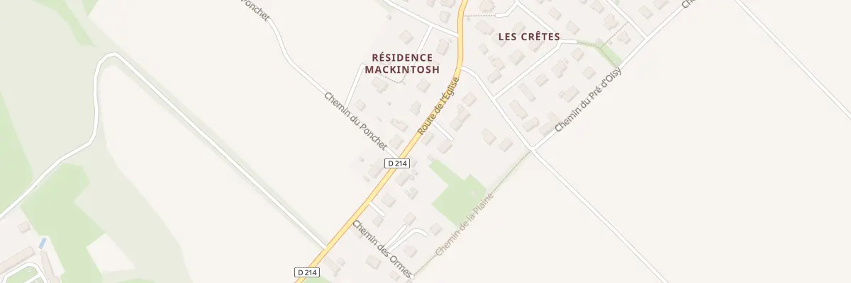 Plan du 30 Rte de l’Église à Baron-sur-Odon