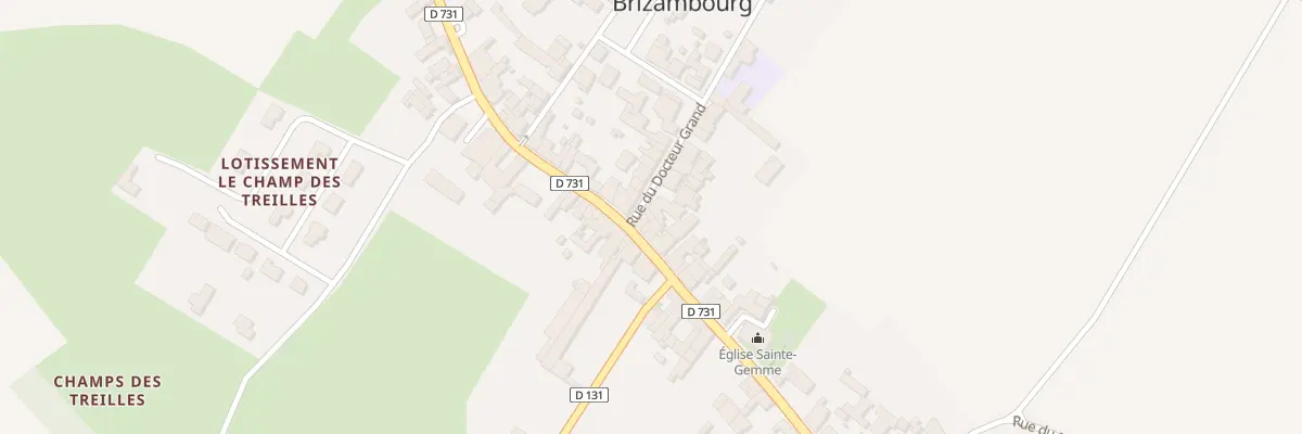 Plan du 4 Rue du Docteur Grand à Brizambourg