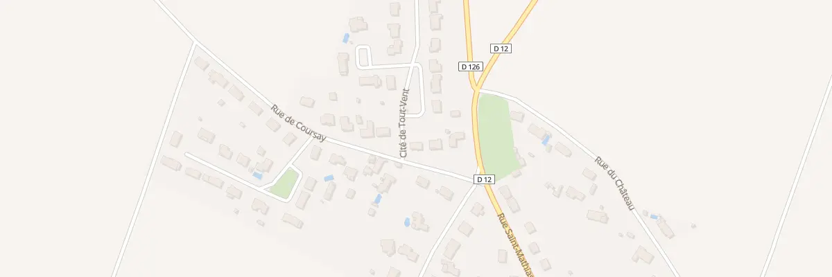 Plan du 6 Rue de Coursay à Saint-Maxire
