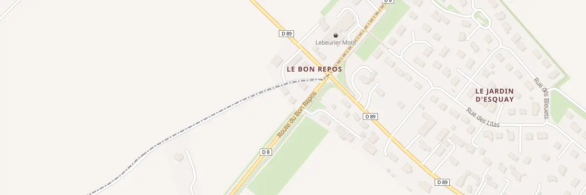 Plan du 4 Rte du Bon Repos à Esquay-Notre-Dame