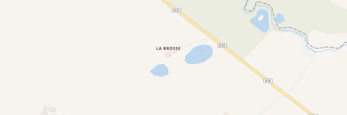 Plan du 1 La Brosse au Buret