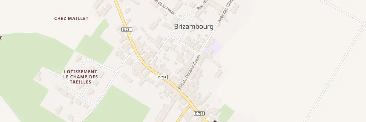 Plan du 15 Rue du Docteur Grand à Brizambourg