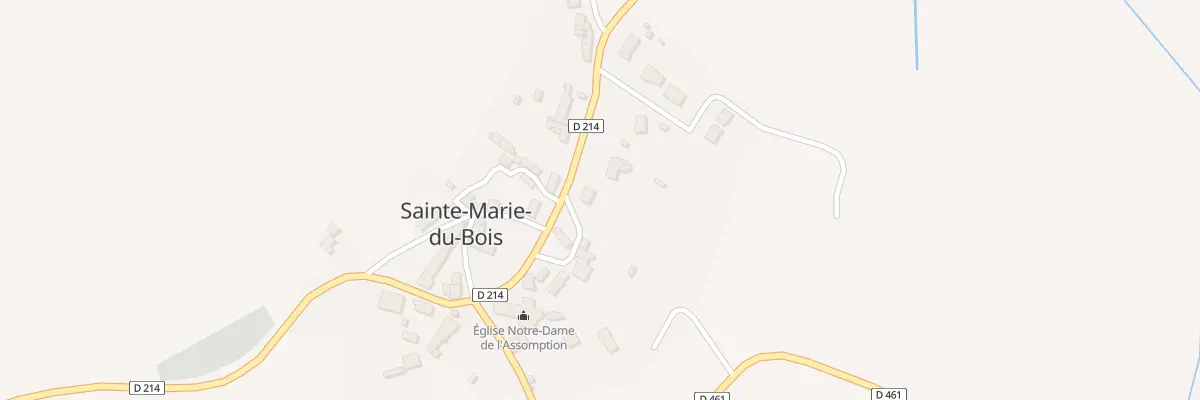 Plan du 12 Rue des Bles à Sainte-Marie-du-Bois