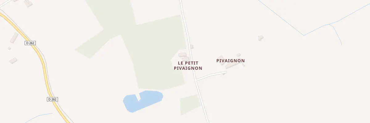 Plan du 1 Le Pivaignon à Neau