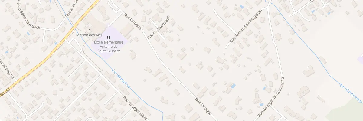 Plan du 34 Rue Laroque à Sainte-Eulalie