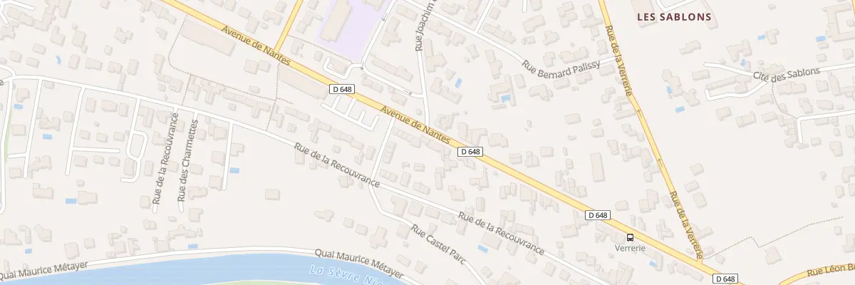 Plan du 97 Av de Nantes à Niort