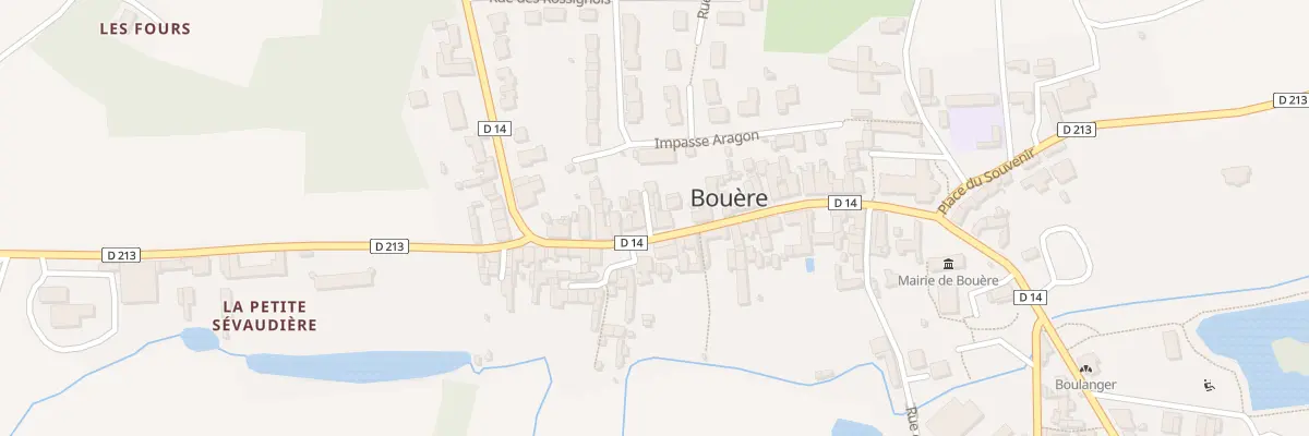 Plan du 38 Rue du Docteur Jardin à Bouère