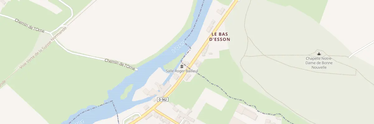 Plan du 1 Rue du Bas d’Esson à Esson