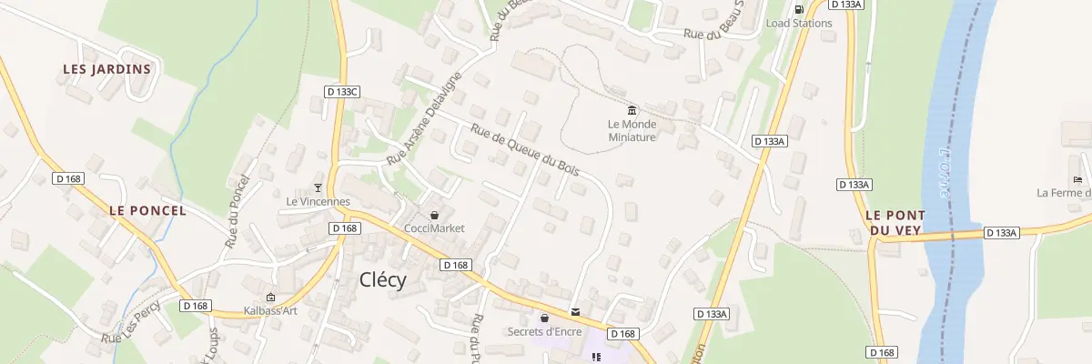 Plan du 10 Rue Queue du Bois à Clécy