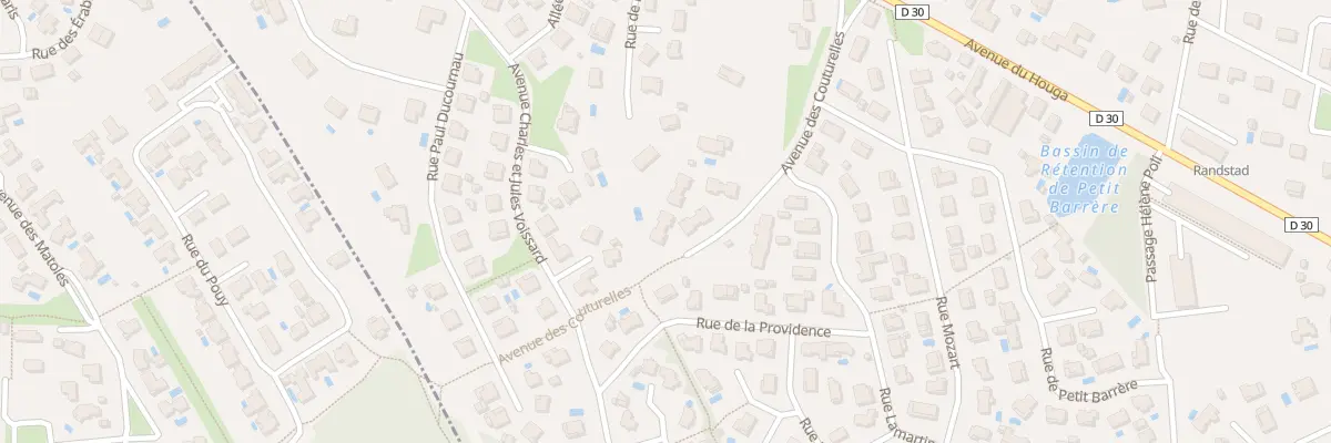 Plan du 14B Av des Couturelles à Mont-de-Marsan